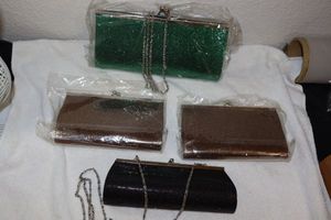 lot 239 image: Purses glittery evening clutches