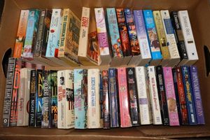 lot 98 image: Books paperback novels
