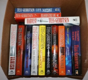lot 92 image: Books author Tess Gerritsen