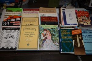 lot 83 image: Piano music books church and gospel collection