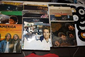 lot 80 image: Vintage record vinyl albums Beatles, Huey Lewis, Michael Jackson and more