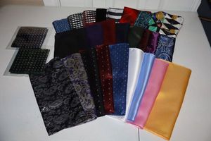 lot 52 image: Silk handkerchiefs or pocket scarfs