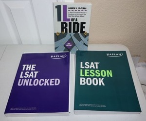 lot 50 image: LSAT law school books