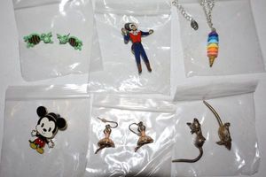 lot 39 image: Movement Jewelry whimsical jewelry and pins