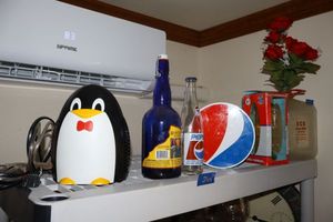 lot 264 image: Collectibles and penguin nebulizer