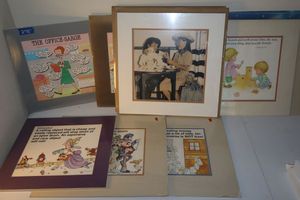 lot 278 image: Medium matted pictures (20-24)