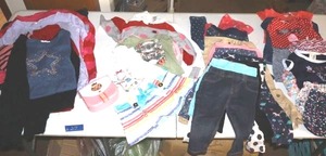 lot 357 image: Baby and kids clothes 18 mos., 24 mos. 1012 preteen sizes