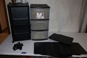 lot 362 image: Small storage units as shown