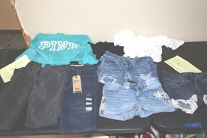 lot 380 image: Teen or small woman clothes mixed sizes