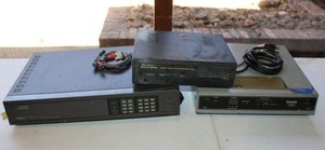 lot 432 image: Electronics satellite antenna and receiver