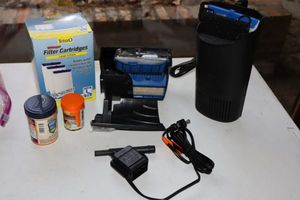 lot 434 image: Fish tank filters