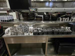 lot 127 image: Large Lot of Flatware.  Includes Forks, Spoons, Knives & Steak Knives.  HUNDREDS of pieces