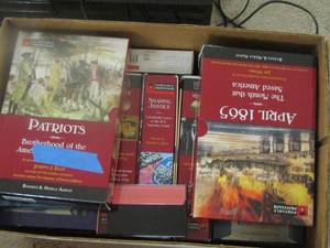 lot 111 image: Patriots books from early -middle 1800s