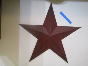 lot 130 image: Texas metal star