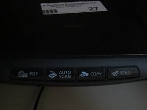 lot 27 image: Canon pdf copy and scanner