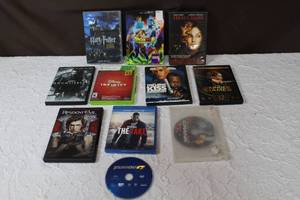 lot 39 image: DVD lot with resident evilthe longest kiss good nightThe hunger gamesand many more titles see pictures