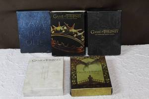 lot 41 image: Game of thrones box sets of DVDs