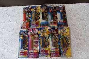 lot 58 image: PEZ collection Marvel avengersand others