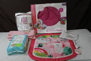lot 67 image: Baby Activity gym Baby blanket and more see pictures