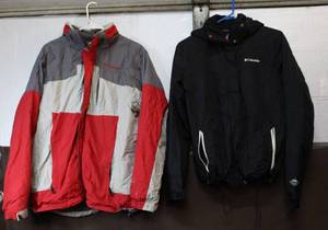 lot 97 image: Columbia coats size medium