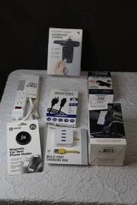 lot 114 image: Dashboard cameravariety of phone accessoriesand more see pictures