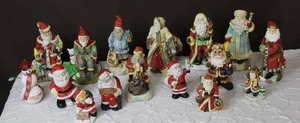 lot 138 image: Lot of Christmas figures