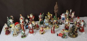lot 144 image: Lot of Christmas figurines