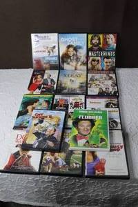 lot 192 image: Lot of DVDS some movies like Gremlins 1and 2the strayBeethoven 1-2-3beauty shopflubbers and many more see pictures