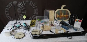 lot 212 image: Craft and more lot picture of black light light up at the end