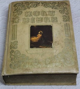 lot 267 image: 1973 dove Bible see pictures