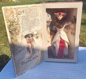 lot 278 image: Hallmark holiday memories barbie doll