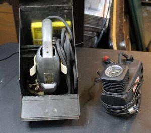 lot 286 image: craftsman drill and car pump