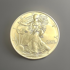 lot 1 image: 2006 Silver Eagle Dollar - Mint State (MS)