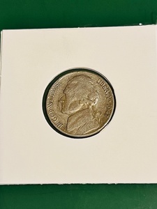 lot 115 image: 1947-S Jefferson Nickel WRPM Error