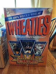 lot 13 image: Collectible Wheaties Box - unopened