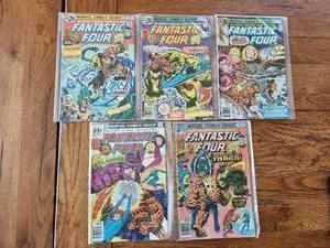 lot 29 image: Marvel Comics - Fantastic Four 25 cent - #170, 171, 172, 173, 174