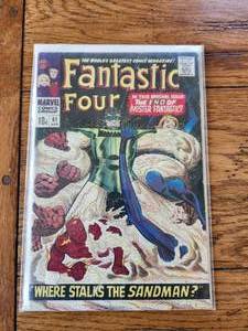 lot 124 image: Marvel Comics - Fantastic Four 10d-UK copy - #61- rare