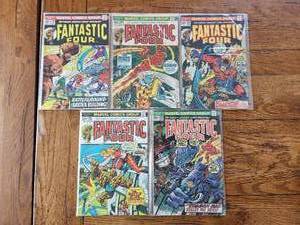 lot 40 image: Marvel Comics - Fantastic Four 20 cent - #130, 131, 132, 133, 134