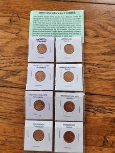 lot 95 image: 2009 Lincoln cent series