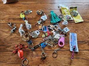 lot 97 image: Selection of keychains