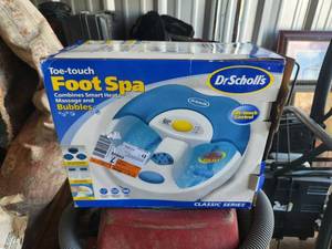 lot 75 image: Dr. Scholls foot spa