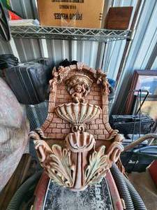 lot 98 image: Fountain wall decor.