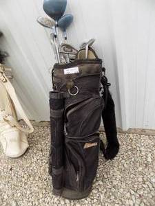 lot 416 image: FINESSE WOODS,  IRONS PLUS HAGAN PUTTER  IN A BAG