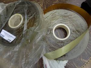 lot 378 image: 2 ROLLS OF GOLD TAPE
