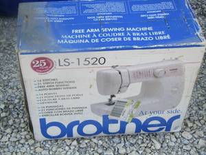 lot 34 image: brother ls-1520 sewing machine