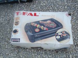 lot 38 image: T-Fal multi grill indoor use