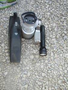 lot 83 image: mini lantern- flash lights and a small hand held vacuum