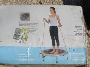 lot 88 image: mini excersize trampoline