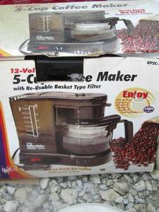 lot 90 image: 5 cup coffee maker- sandwich maker