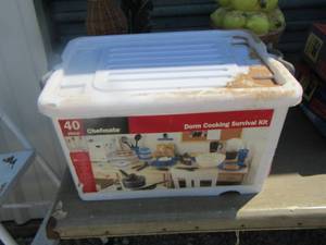 lot 97 image: 40pc dorm cooking survival kit NEW$$$$$